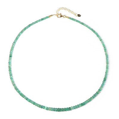 Collier en argent et Emeraude