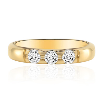Bague en or et Diamant IF (D) (Annette)