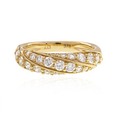 Bague en or et Diamant Flawless (F) (LUCENT DIAMONDS)