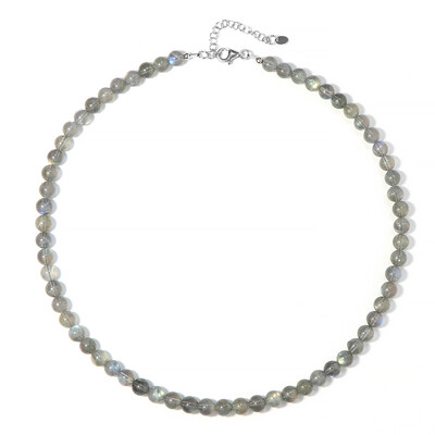Collier en argent et Labradorite