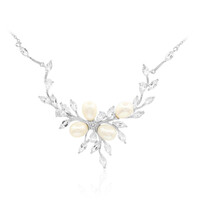 Collier en argent et Perle de culture d'eau douce