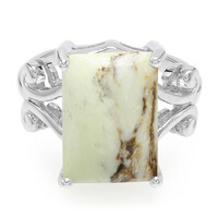 Bague en argent et Magnésite