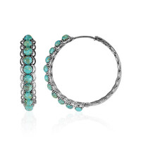 Boucles d'oreilles en argent et Turquoise