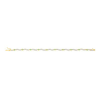 Bracelet en argent et Emeraude de Zambie