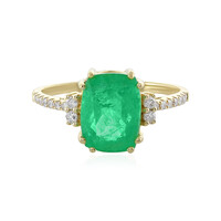 Bague en or et Emeraude d'Ethiopie (AMAYANI)