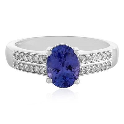Bague en argent et Tanzanite