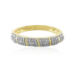 Bague en argent et Diamant I4 (J)