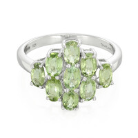 Bague en argent et Tourmaline Paraïba