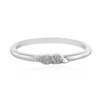 Bague en argent et Diamant I2 (I)