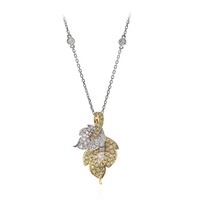Collier en or et Diamant SI2 jaune (CIRARI)