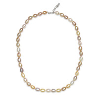 Collier en argent et Perle de culture d'eau douce (TPC)