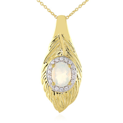 Collier en argent et Opale Welo