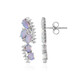 Boucles d'oreilles en argent et Opale d'Australie