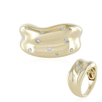 Bague en or et Diamant I1 couleur (I) (de Melo)