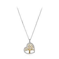 Collier en argent et Zircon