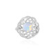 Bague en argent et Opale Welo