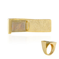 Bague en argent et Labradorite
