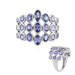 Bague en platine et Tanzanite (KM by Juwelo)