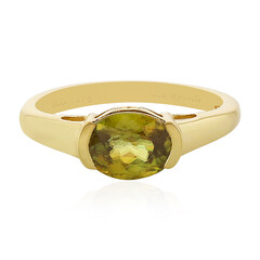 Bague en or et Sphène (La Revelle)