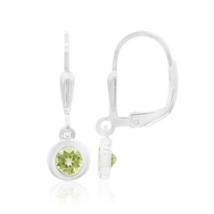 Boucles d'oreilles en argent et Péridot