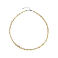 Collier en argent et Apatite jaune