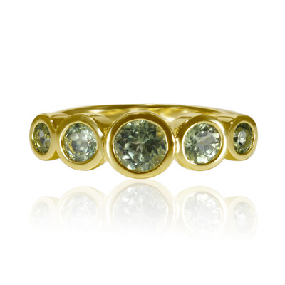 Bague en or et Diaspore à couleur changeante (Tenner Diniz)