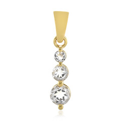 Pendentif en argent et Quartz blanc