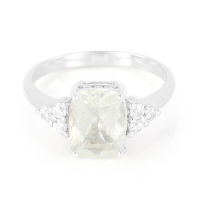 Bague en argent et Orthose