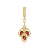 Pendentif en argent et Rubis de Tanzanie