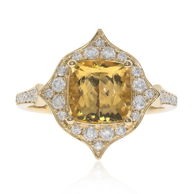 Bague en or et Topaze Impériale AAA (CIRARI)