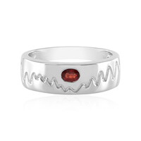 Bague en argent et Rubis de Tanzanie (de Melo)