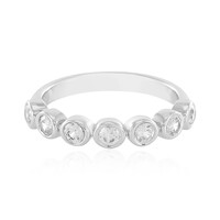 Bague en argent et Zircon