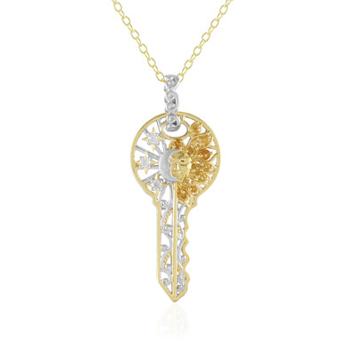 Collier en argent et Zircon (Gems en Vogue)