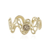 Bague en or et Diamant champagne I2 (Ornaments by de Melo)