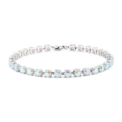 Bracelet en argent et Quartz Rayon de Lune
