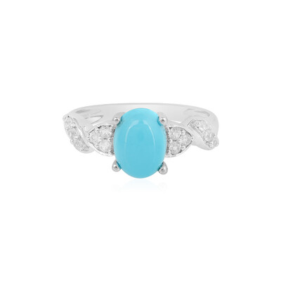 Bague en argent et Turquoise Sleeping Beauty