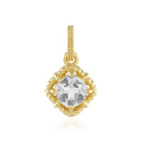Pendentif en argent et Topaze blanche