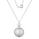 Collier en argent et Zircon (Adela Silber)