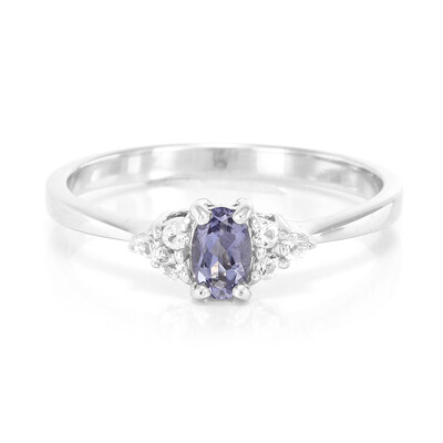 Bague en argent et Iolite d’Orissa