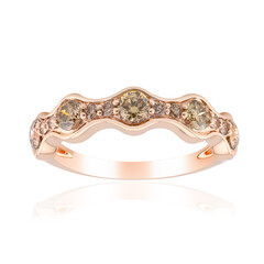 Bague en or et Diamant rose de France SI1 d'Argyle 