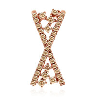 Pendentif en or et Diamant rose de France SI1 d'Argyle 