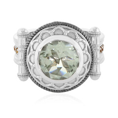 Bague en argent et Améthyste verte (Memories by Vincent)