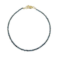 Bracelet en or et Diamant bleu (CUSTODANA)