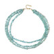 Collier en argent et Aigue-marine du Brésil