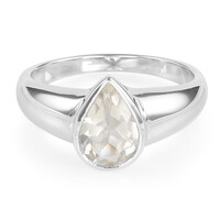 Bague en argent et Orthose