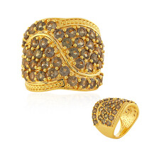 Bague en argent et Grenat à couleur changeante