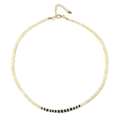Collier en argent et Opale Welo