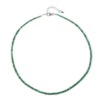Collier en argent et Emeraude de Socoto
