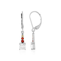 Boucles d'oreilles en argent et Zircon