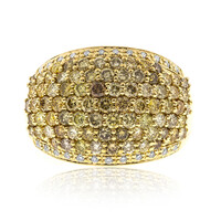 Bague en or et Diamant fancy SI2 (CIRARI)